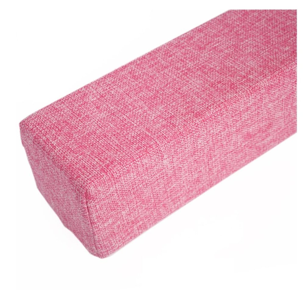 Bed Gap Filler Pillow Cushion Long Bed Gap Filler for Single Double King Bed Rectangle Bed Gap Filler Long Armrest Pillow Bed Seam Filler (Color : Pink, Size : 20X18X80cm)