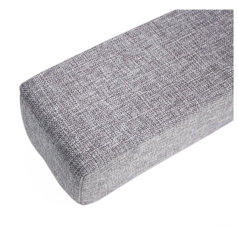 Bed Gap Filler Sofa Armrest Pillow Foam Cushion Support Headboard Pillow Filled Bed Sofa Gap Seam Washable Bedside Cushion Mattress Gap Filler (Color : Gray, Size : 20X18X80cm)