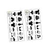 DECHOUS Dresser Clothing Decals Labels Set 2 Sets Clothes Classification Label Stickers Shoes Sort Decal for Kids Wardrobe Drawers Dresser Home Organization view 1