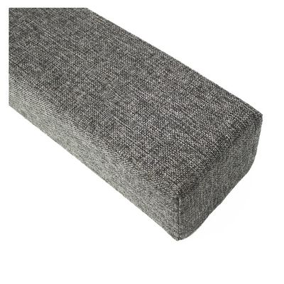 Bed Gap Filler Bed Wedge Headboard Pillow Gap Filler Foam Mattress Gap Filler Bed Seam Filler Cushion Long Armrest Mattress Pillow (Color : Dark geay, Size : 10X18X180cm)