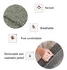 Bed Gap Filler Sofa Cushion Arm Support Rectangular Thicken Sofa Armrest Pillow Long Bedside Gap Close Headboards Cushion Bed Gap Filler Bolster (Color : Beige, Size : 20X15X120cm) view 3