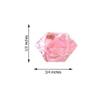300 Pcs Pink Crystal Like Ice Cubes Wedding Party Tabletop Centerpieces Decorations view 4