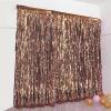 1 Pcs Rose Gold Sparkling Metallic Foil Curtain 3 Ft X 8 Ft Wedding Decoration view 4