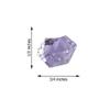 300 Pcs Lavender Crystal Like Ice Cubes Wedding Party Tabletop Centerpieces Decorations view 3