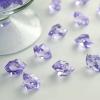 300 Pcs Lavender Crystal Like Ice Cubes Wedding Party Tabletop Centerpieces Decorations view 4