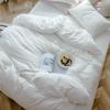 ARlinen White Duvet Covers Queen Size - Washed Duvet Cover, Soft Microfiber Duvet Cover Set 3 Pieces with Zipper Closure, 1 Duvet Cover 90x90 inches and 2 Pillow Shams view 4