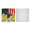 4th of July Party Tuscan Metal Tin Sign Independence Day Tin Plaque Birthday America Cow Sunflower USA Flag Decor Iron Painting Rustic Holiday Decor Sign Bar Club Garage Art Poster 12x12in view 3