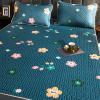 Cooling Latex Mattress Topper for Summer,Foldable Bed Mat Cool Sleeping Mattress,Soft Breathable Roll Up Bed for Single Double Bed view 2
