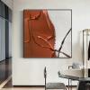 100% Hand-Painted Original Art Oil PaintingLarge Acrylic Painting,Hand-Painted Color AbstractColorful Painting Original, 30X30" Frameless Unstretched Painting view 1