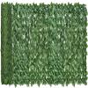 Artificial Ivy Privacy Fence Screen Artificial Hedges Panels Fake Grass Wall Greenery Wall Waterproof, Non-Fading, Beautiful Artificial Plant Wall(1.5x13m/4.92x42.65ft) view 1