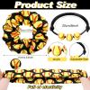 Jexine 48 Pcs Softball Party Favors Set Including 12 Keychains 12 Hair Ties 12 Hair Scrunchies and 12 Charm Bracelets Softball Gifts for Women Team Sports Birthday Party Supplies Decoration view 3