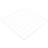 PATIKIL 14"x14" Wire Grid Panel, 1 Pack Wall Grid Decorative Panels Board Photo Pictures Display Decor Hanging Organizer for Home Office, White view 1