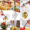 DUEBEL Professional Chef Plating Kit, 12 Piece Culinary Plating Set, Stainless Steel (12 Piece) view 3