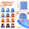 Shappy 12 Pieces Basketball Party Favor Sports Drawstring Present Bags Goodie 12 Styles Backpack Basketball Candy Gym Drawstring Bags for Travel Party Gym Workout Supplies(12 x 14 Inch) view 2