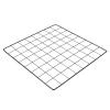 PATIKIL 14"x14" Wire Grid Panel, 1 Pack Wall Grid Decorative Panels Board Photo Pictures Display Decor Hanging Organizer for Home Office, Black view 3
