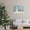 Stupell Industries Let It Snow Magical Snowman in Scenic Snowfield, Design by Victoria Barnes view 3