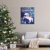 Stupell Industries Season To Sparkle Whimsical Christmas Unicorn Snowflakes, Design by Angela Nickeas view 3