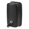 WEWBABY Wall Mounted Soap Dispenser, 1000ml/33.8 fl.oz, Black Metal view 1