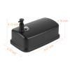 WEWBABY Wall Mounted Soap Dispenser, 1000ml/33.8 fl.oz, Black Metal view 2