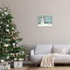 Stupell Industries Let It Snow Magical Snowman in Scenic Snowfield, Design by Victoria Barnes view 2