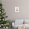 Stupell Industries Meowy Christmas Clever Cat Nestled Patterned Stocking, Design by Heather Strianese view 2