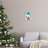 Stupell Industries Let It Snow Jolly Snowman Candy Cane Snowflakes, Design by Jo Taylor view 2