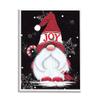 Stupell Industries Red Holiday Gnome Candy Cane Snowflakes Pattern, Design by Lisa Kennedy view 1