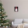 Stupell Industries Red Holiday Gnome Candy Cane Snowflakes Pattern, Design by Lisa Kennedy view 2