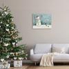 Stupell Industries Let It Snow Magical Snowman in Scenic Snowfield, Design by Victoria Barnes view 3