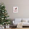 Stupell Industries Let It Snow Winter Sentiment Red Snowflakes Gnome,Design by Lux + Me Designs view 2