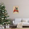Stupell Industries Dogs Wearing Festive Hats Christmas Tree Truck, Design by Laura Konyndyk view 2