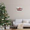 Stupell Industries Tree Farm Red Truck Wintery Snow Flurries, Design by Lori Deiter view 2