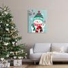 Stupell Industries Let It Snow Jolly Snowman Candy Cane Snowflakes, Design by Jo Taylor view 3