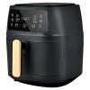Air Fryer with Rapid Air Circulation, 8 Preset, 5L Digital Air Fryer for Home Use,1400W 60Min Timer And Adjustment Temperature Control,Black view 1