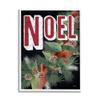 Stupell Industries Vintage Noel Text Snow Dusted Botanicals Pinecones, Design by Heidi Kuntz view 1