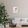 Stupell Industries Let It Snow Winter Sentiment Red Snowflakes Gnome,Design by Lux + Me Designs view 2