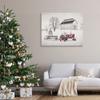 Stupell Industries Festive Red Christmas Tractor Niveous Countryside Flurries, Design by Lori Deiter view 3