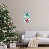 Stupell Industries Let It Snow Jolly Snowman Candy Cane Snowflakes, Design by Jo Taylor view 2