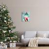 Stupell Industries Let It Snow Jolly Snowman Candy Cane Snowflakes, Design by Jo Taylor view 2