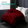 9.8 NEWTON Box Stitched All Season Down Alternative Comforter 1000-TC 100% Microfiber Cotton with Corner Tabs Eastern King Size Quilt Set Bedspread 128x120 Solid/Plain Comforter Set view 3