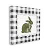 Stupell Industries Festive Easter Bunny Ribbon Spring Plaid Pattern, Design by Jennifer Pugh view 2