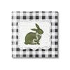 Stupell Industries Festive Easter Bunny Ribbon Spring Plaid Pattern, Design by Jennifer Pugh view 1