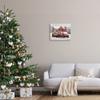 Stupell Industries Tree Farm Red Truck Wintery Snow Flurries, Design by Lori Deiter view 2