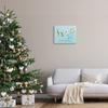 Stupell Industries Season's Greetings Festive Beach Holiday Seashells Hanging,Design by Sharon Lee view 2