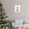 Stupell Industries Snowman Winter Scenery Snow Globe Rustic Detail,Design by Julie Norkus view 2
