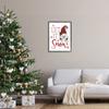 Stupell Industries Let It Snow Winter Sentiment Red Snowflakes Gnome,Design by Lux + Me Designs view 2
