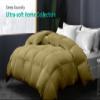 9.8 NEWTON Baffle Box All Seasons Feather Down Alternative Comforter Full/Queen Size - Box Pleated Down Alternative Duvet Quilt Comforter Insert with Corner Tabs (90x90, Toupe) view 3