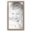 ArtToFrames 19x35 Inch Silver Picture Frame, This 1.63 Inch Custom Poster Frame is Ornate Silver with Bead - Comes with Economy Acrylic and Corrugated Backing (2WOMOM79167-19x35) view 2
