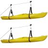 RAD Sportz Kayak Storage Hoists 2-Pack - Overhead Pulley Hoist Systems with 125lb Capacity Each for Canoes, Bikes, Ladders, and More view 1