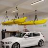 RAD Sportz Kayak Storage Hoists 2-Pack - Overhead Pulley Hoist Systems with 125lb Capacity Each for Canoes, Bikes, Ladders, and More view 4